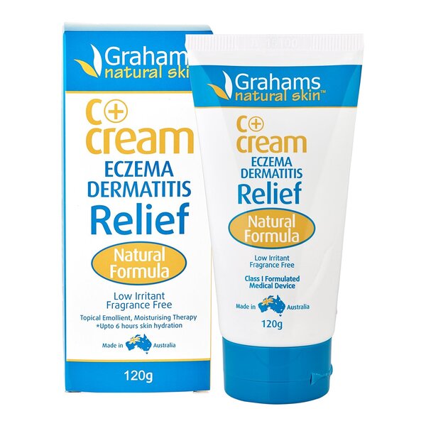 Grahams Natural-C+ Eczema & Dermatitis Cream 120G