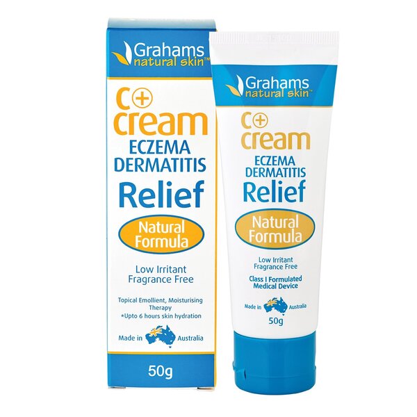 Grahams Natural-C+ Eczema & Dermatitis Cream 50G