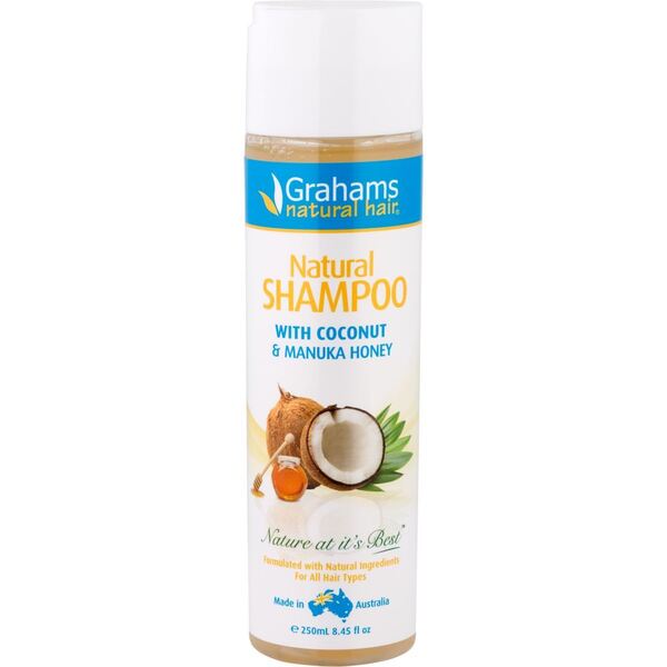 Grahams Natural-Natural Shampoo 250ML