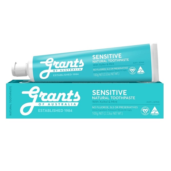 Grants of Australia-Sensitive Natural Toothpaste 100g