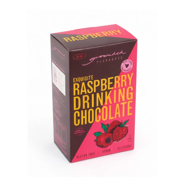 Grounded Pleasures-Raspberry Drinking Chocolate 200G