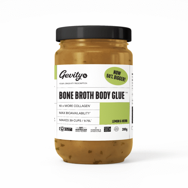 Gevity Rx-Bone Broth Concentrate Lemon & Herb 390G