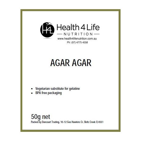 Health 4 Life Nutrition-Agar Agar 50G