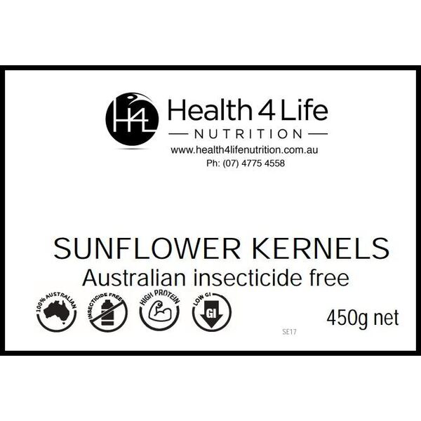 Health 4 Life Nutrition-Insecticide Free Australian Sunflower 450G