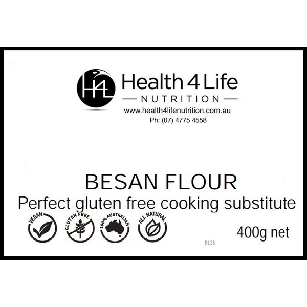 Health 4 Life Nutrition-Besan Flour (Chick Pea) 400G