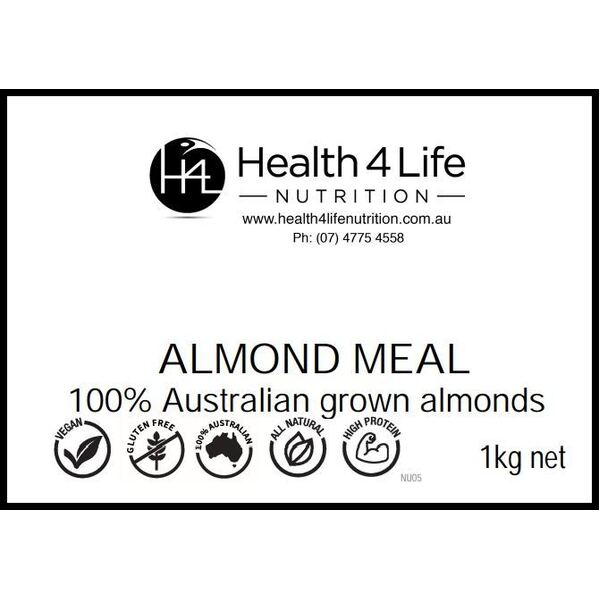 Health 4 Life Nutrition-Blanched Almond Meal 1KG
