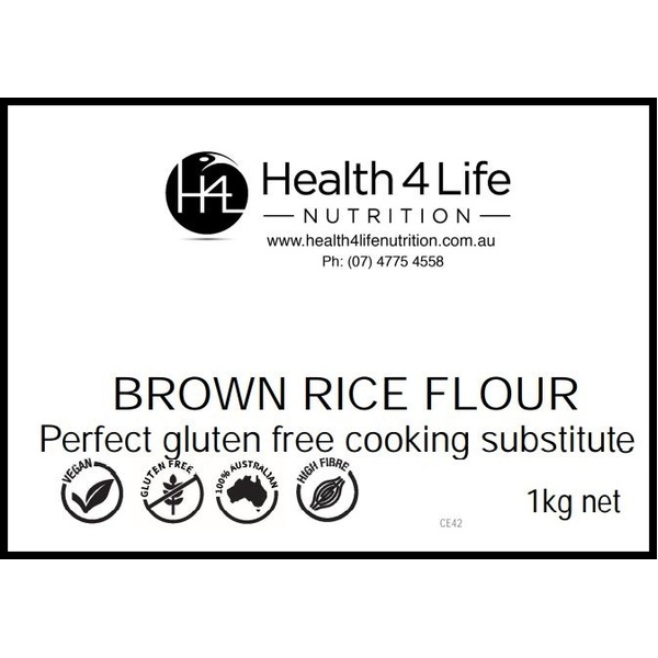 Health 4 Life Nutrition-Brown Rice Flour 1KG