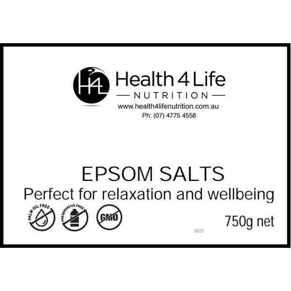 Health 4 Life Nutrition-Epsom Salts 750G