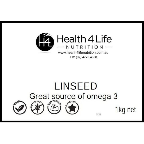 Health 4 Life Nutrition-Linseed (Flaxseed) 1KG