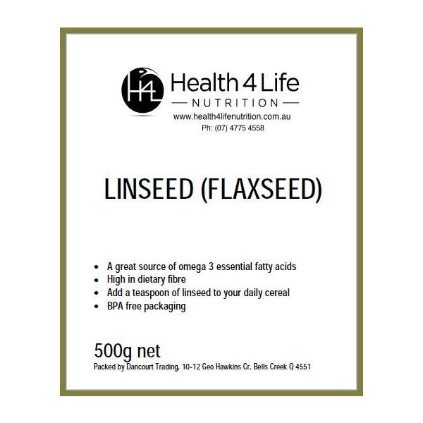 Health 4 Life Nutrition-Linseed (Flaxseed) 500G