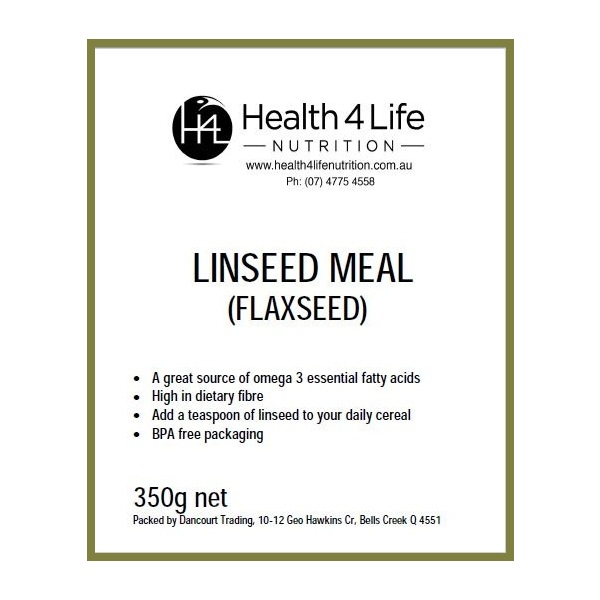 Health 4 Life Nutrition-Linseed (Flaxseed) Meal 350G