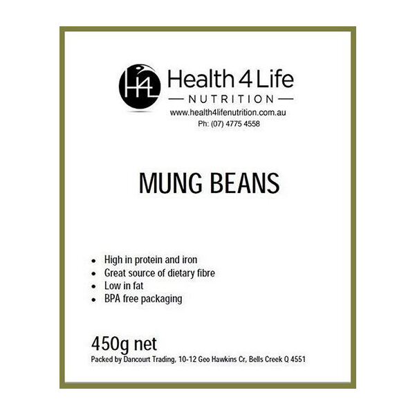 Health 4 Life Nutrition-Mung Beans 450G