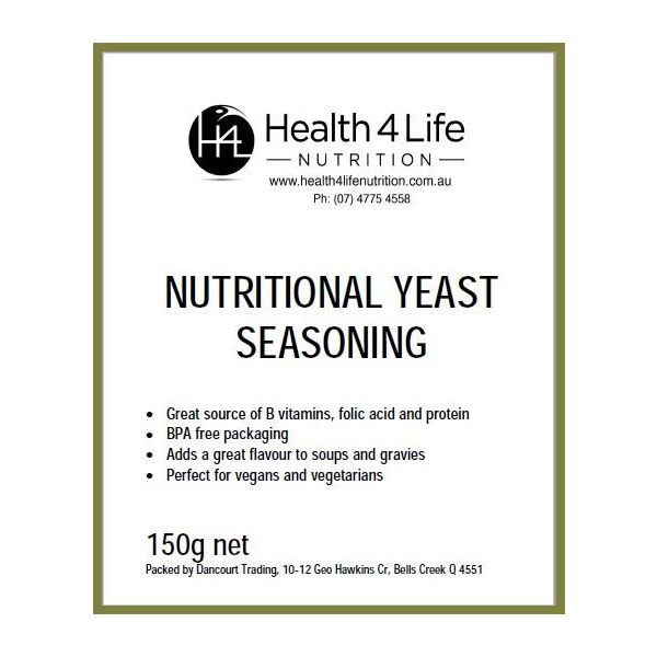 Health 4 Life Nutrition-Nutritional Yeast Seasoning 150G