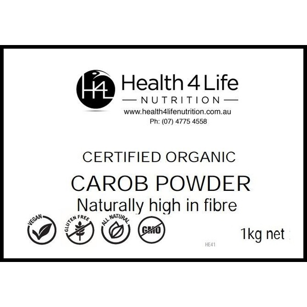 Health 4 Life Nutrition-Organic Carob Powder 1KG