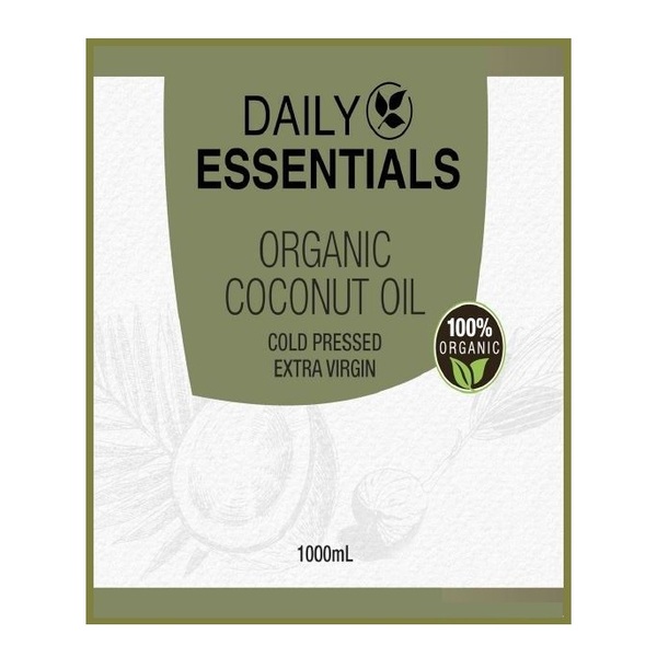 Health 4 Life Nutrition-Organic Coconut Oil 1L