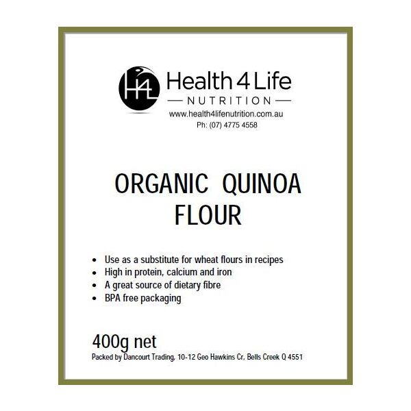 Health 4 Life Nutrition-Organic Quinoa Flour 400G
