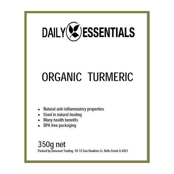 Health 4 Life Nutrition-Organic Turmeric 350G