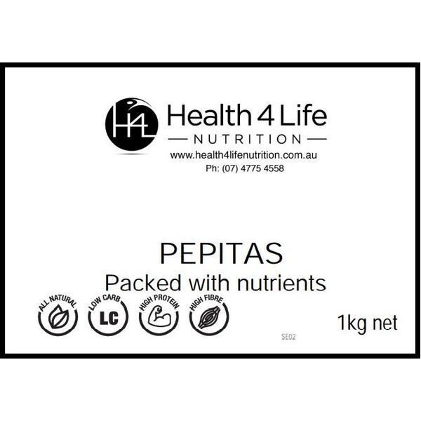 Health 4 Life Nutrition-Pepitas 1KG