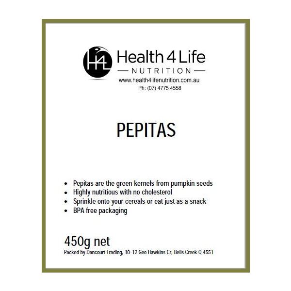 Health 4 Life Nutrition-Pepitas 450G