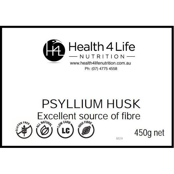 Health 4 Life Nutrition-Psyllium Husk 450G