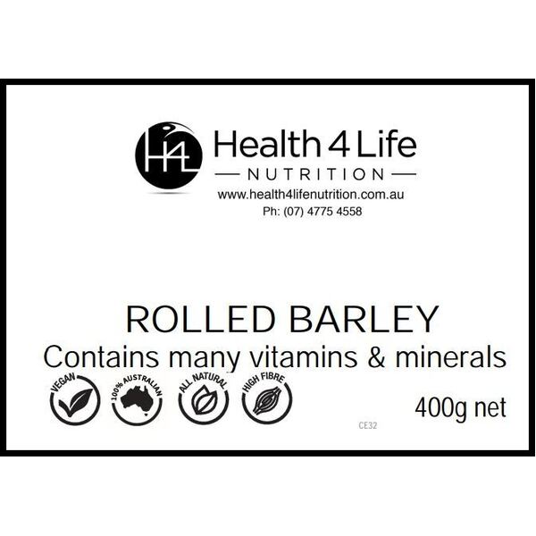 Health 4 Life Nutrition-Rolled Barley 400G