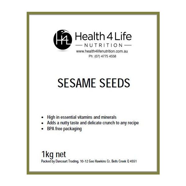 Health 4 Life Nutrition-Sesame Seeds 1KG