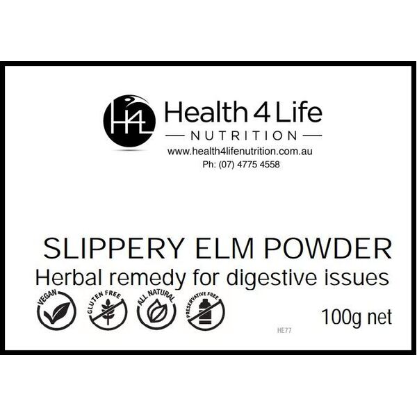 Health 4 Life Nutrition-Slippery Elm Powder 100G