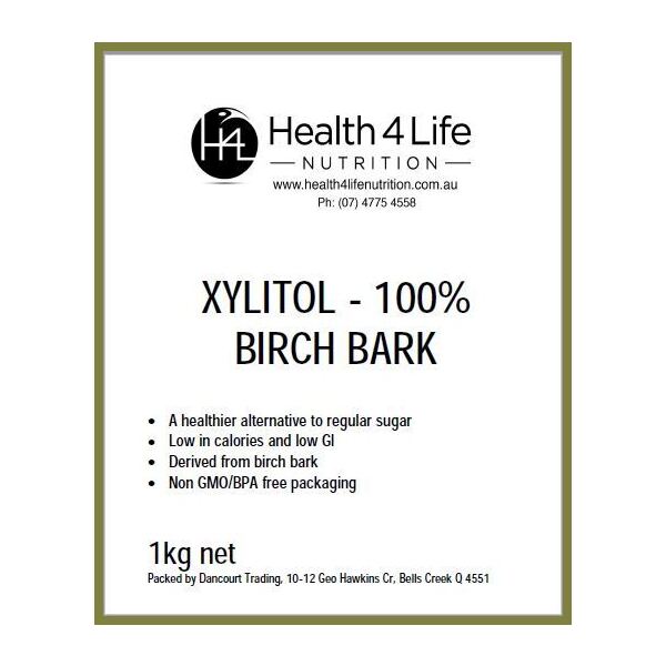 Health 4 Life Nutrition-Xylitol (100% Birch Bark) 1KG