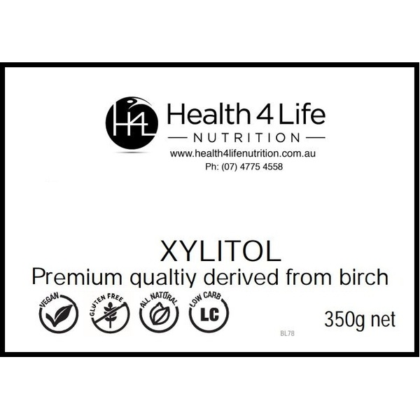 Health 4 Life Nutrition-Xylitol (100% Birch Bark) 350G