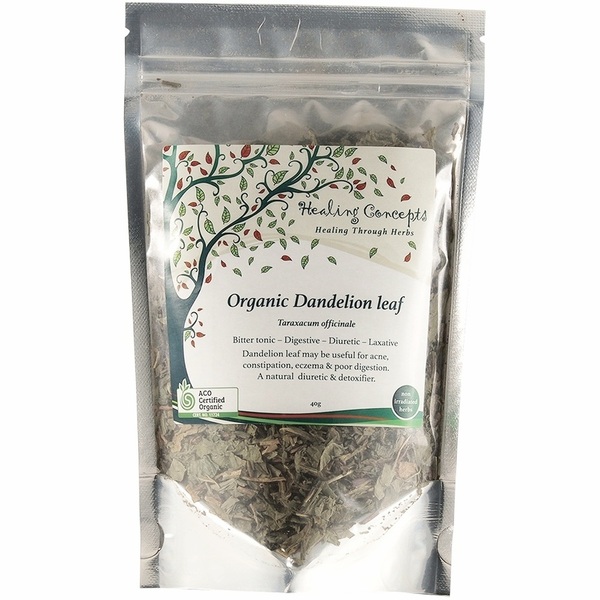 Healing Concepts-Organic Dandelion Leaf Tea 40G