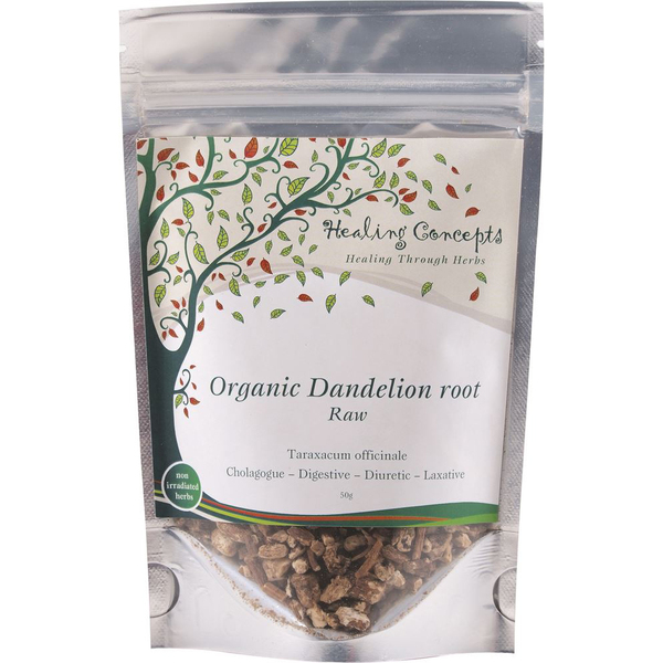 Healing Concepts-Organic Dandelion Root Raw Tea 50G