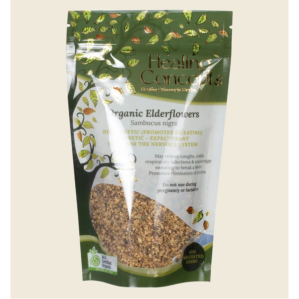 Healing Concepts-Organic Elderflowers Tea 40G