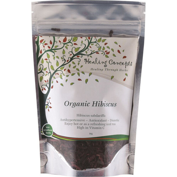 Healing Concepts-Organic Hibiscus Tea 50G