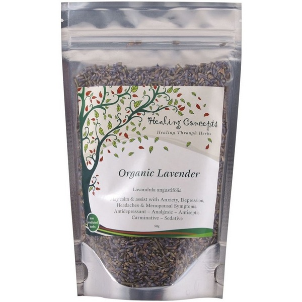 Healing Concepts-Organic Lavender Tea 50G