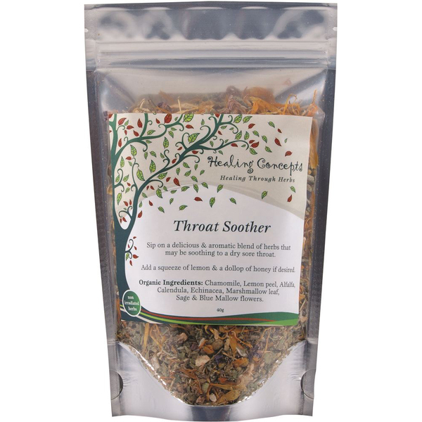 Healing Concepts-Organic Throat Soother Tea 40G
