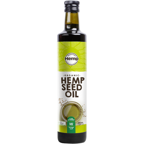 Hemp Foods Australia-Organic Hemp Oil 250ML