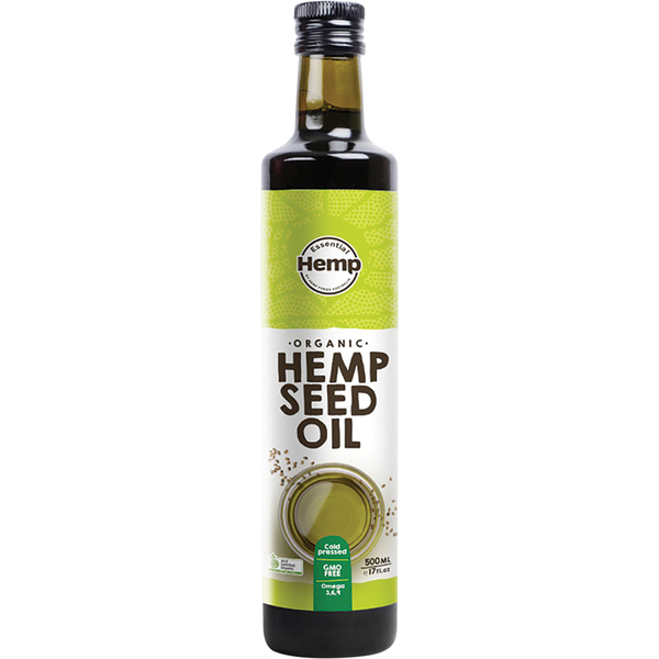 Hemp Foods Australia-Organic Hemp Oil 500ML