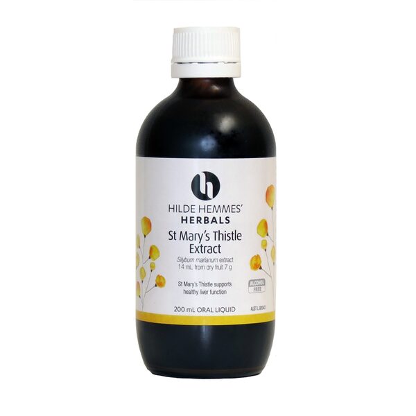 Hilde Hemmes’ Herbals-St Mary’s Thistle Oral Liquid Extract 200ML
