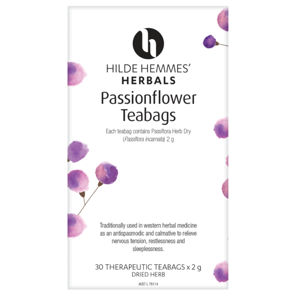 Hilde Hemmes’ Herbals-Passion Flower 30 Teabags