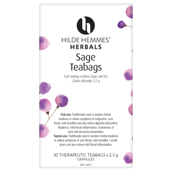 Hilde Hemmes’ Herbals-Sage 30 Teabags
