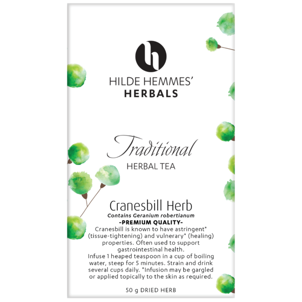 Hilde Hemmes’ Herbals-Cranesbill Herb Herbal Tea 50G