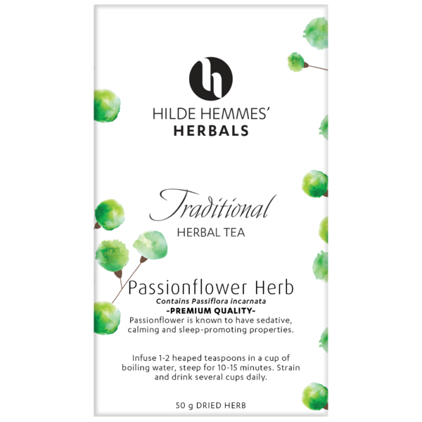 Hilde Hemmes’ Herbals-Passionflower Herb Herbal Tea 50G
