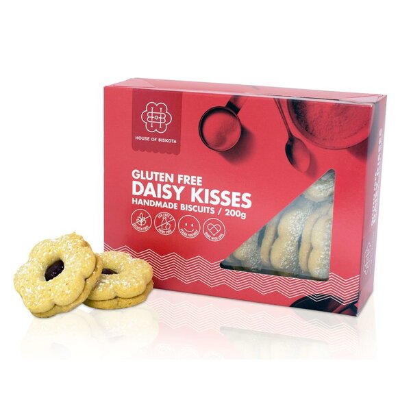 House Of Biskota-Daisy Kisses Gluten Free 200G