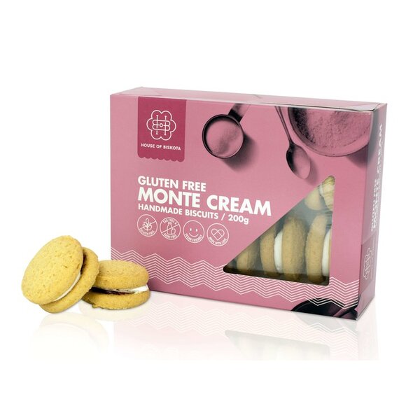 House Of Biskota-Monte Cream Gluten Free 200G