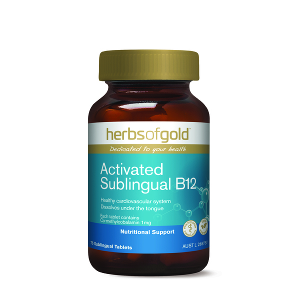 Herbs of Gold-Activated Sublingual B12 75T