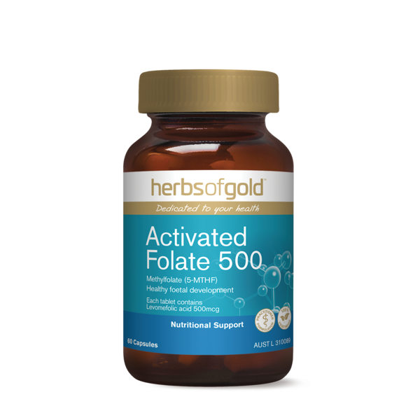 Herbs of Gold-Activated Folate 500 60C
