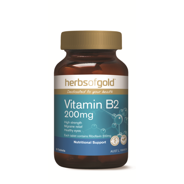 Herbs of Gold-Vitamin B2 200MG 60T