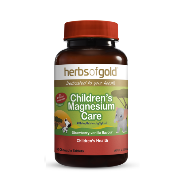Herbs of Gold-Children's Magnesium Care (Chewable) 60T