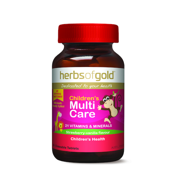 Herbs of Gold-Children's Multi-Care (Chewable) 60T