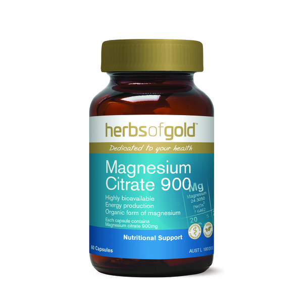 Herbs of Gold-Magnesium Citrate 900 60VC